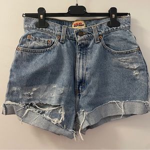 Chloe Sevighy Levi’s denim short Opening Ceremony